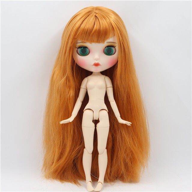 blyth-doll-1-6-bjd-white-skin-joint-body-new-matte-face-30cm-ตุ๊กตาบลายธ์