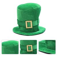 St Patricks วันอุปกรณ์เสริมเซนต์ Patricks วันเครื่องแต่งกายสีเขียวหมวกด้านบนแฟชั่นเทศกาลไอริชแฟชั่นผู้ใหญ่อุปกรณ์เสริม