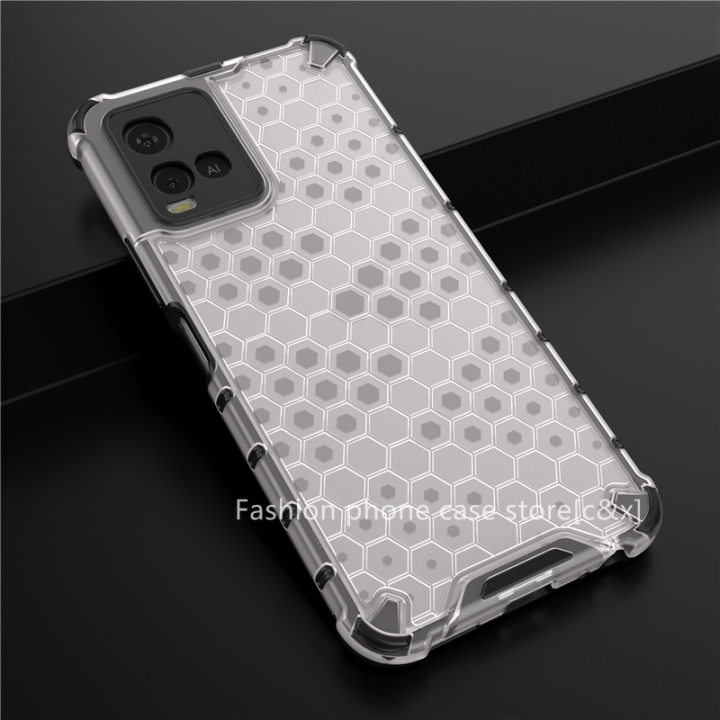 phone-case-เคส-vivo-y21-y21s-y33s-vivo-x70-pro-5g-เคสโทรศัพท-new-sport-style-casing-honeycomb-technology-shockproof-lens-protective-military-grade-protection-hard-cover-2021