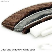 ❖♀ Self-adhesive Sealing Wind-proof Brush Strip For Home Door Window Sound Insulation Strip Gasket Wardrobe door sealing tape