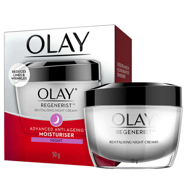 olay-โอเลย์-รีเจนเนอรีส-รีไวทัลไลซิ่ง-มอยส์เจอร์ไรเซอร์-spf15-ไนท์เดย์-เซรั่ม-50-กรัม-ครีมลดเลือนริ้วรอย