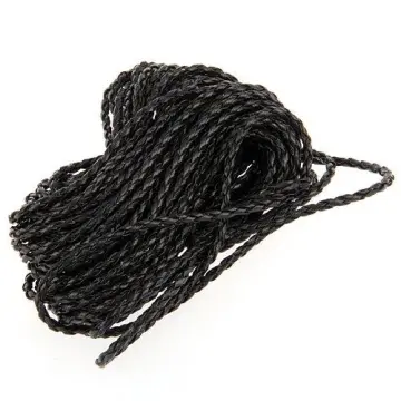Solid Black Nylon Thread Nylon Monofilament Rubber Wire Plastic Black  Fishing Thread String Silk Opera Beard Silk Very Black