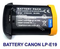 LP-E19 / LPE19 Camera Battery For Canon แบตเตอรี่สำหรับกล้องแคนนอน Replacement Battery For Canon EOS-1D X Mark III, 1D X Mark II, 1D X, 1Ds Mark III, 1D Mark IV, 1D Mark III BY PRAKARDSAKDA SHOP