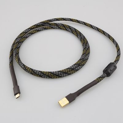 High Quality Hifi USB Cable USB Type C To A Audio Data Cable For USB DAC Mobile Cell Phone Tablet Handcrafted