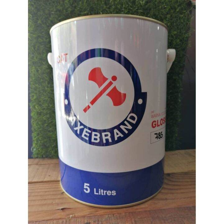 White Can Black Oxide Paint 5 Liter (785) Lazada