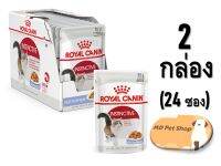 (ฟรีของแถม) Royal Canin Instinctive Pouch Jelly 24 pack x  0.085g  โรยัล คานิน อาหารเปียกในเจลลี่ สูตรแมวโต รูปร่างดี ขนาด 24 ซอง x 0.085g