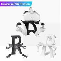 Universal VR Station For Oculus Quest 2/Quest 3/Pico 4 Stand Display Controller Holder Mount Station For PS VR2/Oculus Rift