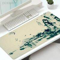 ☊◑❍  Chinese Landscape Painting Gaming XL Custom HD Computer Mousepad XXL keyboard pad Soft Non-Slip Natural Rubber Mice Pad