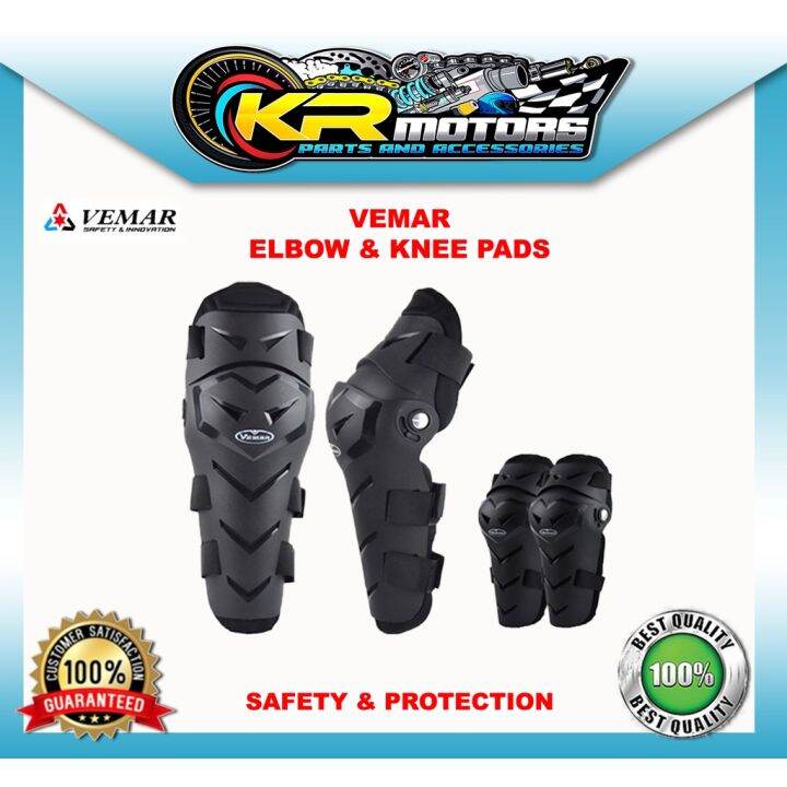 VEMAR Elbow and Knee Pads for Moto Riders Cyclist Original Lazada PH
