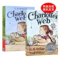 Charlotte S Web ภาษาอังกฤษ Original นวนิยาย Charlotte S Web EB สีขาว Newbury รางวัลคลาสสิก Juvenile เอกสาร Fairy Tale สะพาน Book 6-15ปีหลักและรองโรงเรียน