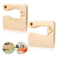 Wooden Knife Kids Cooking Toys Safe Knives Cutting Fruit Vegetable Chopper Kitchen Toy Montessori Education Tools For Toddlers Other Specialty Kitchen