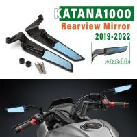 Katana1000 For Suzuki Motorcycle Stealth Mirrors Katana 1000 2019-2022 2021 Sport Wind Wing Adjustable Aluminum Side Rearview