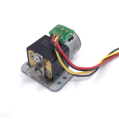 Micro Mini 15มม. Precision Full Metal Gear Stepper Motor DC 5V 2เฟส4สาย Stepping Gear Motor