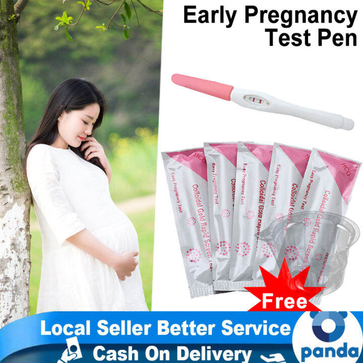 【In Stock】10pcs Pregnancy Urine Test Strip Ovulation Urine Test Strip