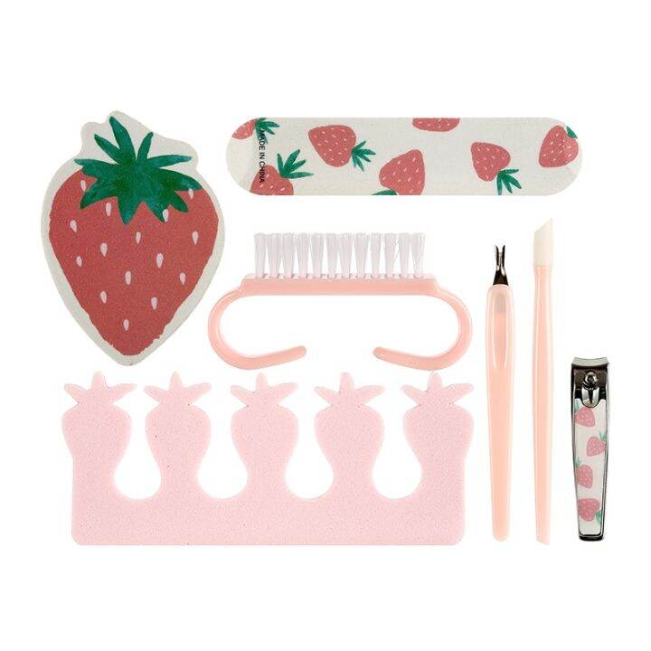 Miniso Manicure Kit Strawberry Nail Care Nail Tools Lazada PH