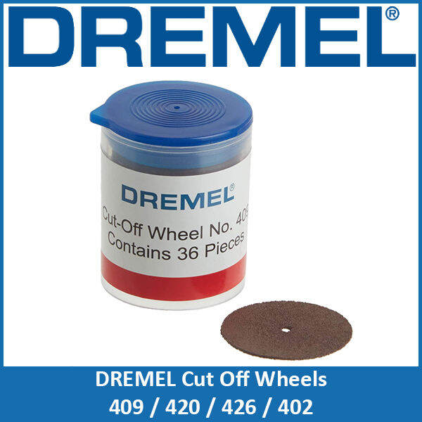 Dremel CutOff Wheel / 409 Thin / 420 Heavy Duty / 426 Fibre Reinforce Lazada Singapore