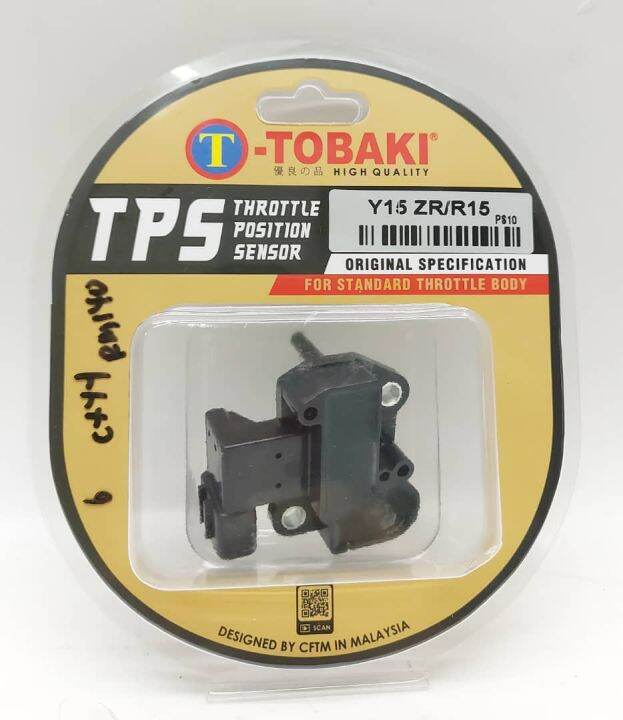 Tobaki Y15ZR Y15Z Y15 / R15 R 15 Standard Throttle Body / Position Sensor TPS Original