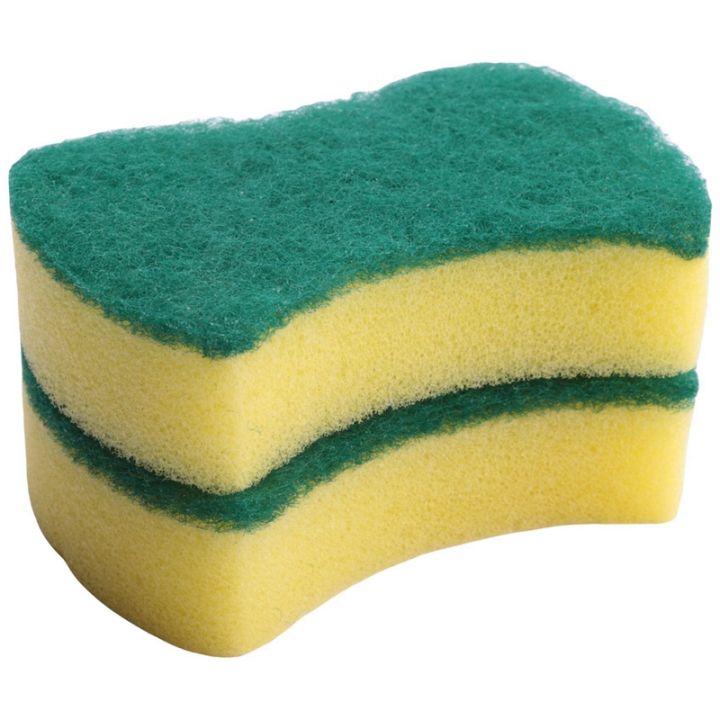 40-pcs-cleaning-scrub-sponge-for-kitchen-tableware-bathroom-car-wash-scrub-sponge-pad