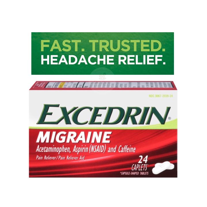 gsk Excedrin Migraine (24 Caplets)