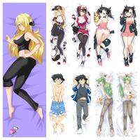 ❖❣☫ Games Anime Dakimakura Dawn Lillie Ash Ketchum Pillowcase Hugging Body Pillow Case Home Bedding DIY Custom Cushion Pillow Cover