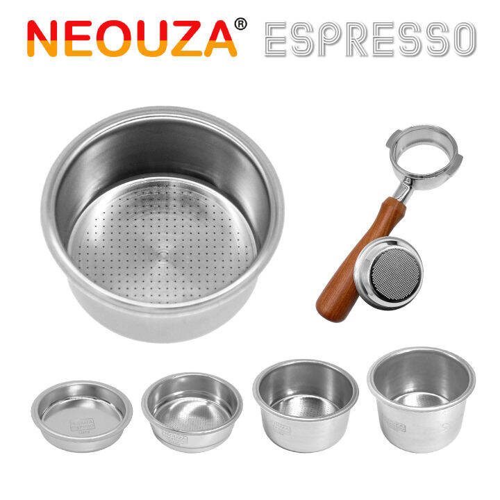 Neouza Filter Basket 51mm for Espresso Coffee Machine，Espresso