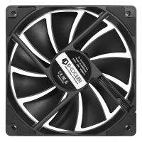 ID-COOLING XF-12025-SD-K Matte 12cm 4PIN PWM temperature control fan water-cooled air-cooled radiator replacement fan