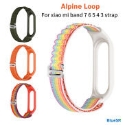 BLUESN Alpine Vòng Dây Cho Xiaomi Mi Band 6 7 Dây Đeo Cổ Tay Thể Thao