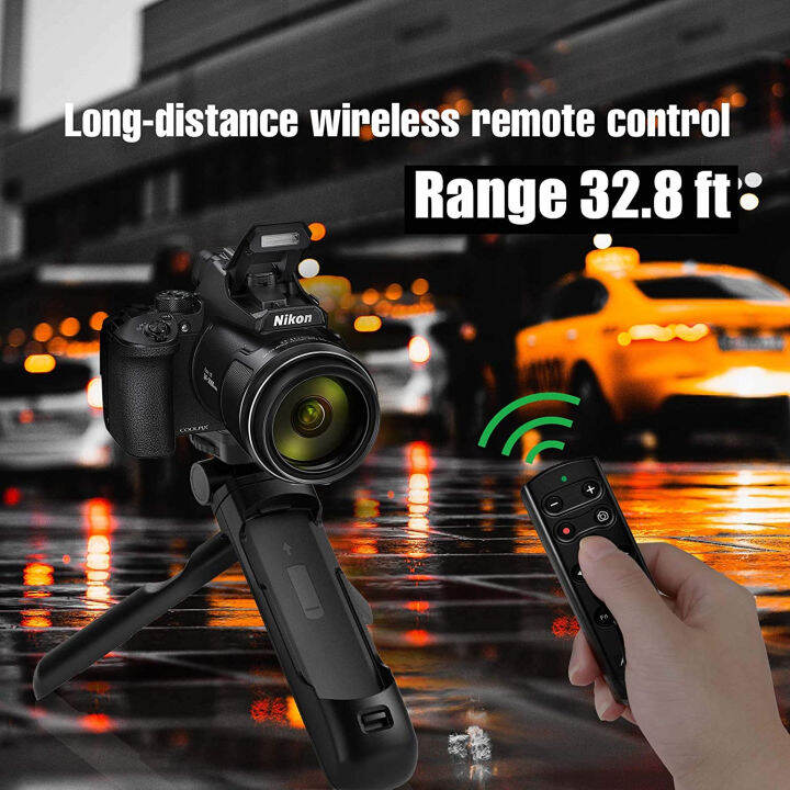 {{One}}MLL7B wireless remote control shooting grip mini tripod for Nikon Z5 Z30, z6ii, z7ii