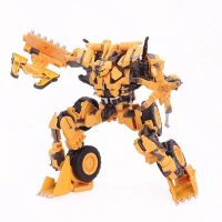 Hercules Transformers Toys Mt06 Bulldozer Engineering Vehicle Model Robot Boy Children Educational Fit