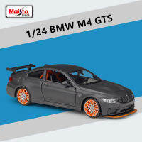 Maisto 1:24 BMW M4 GTS ล้อแม็กรถสปอร์ตรุ่น D Iecast โลหะรถของเล่นยานพาหนะจำลองงานอดิเรกสะสมเด็กเด็กของเล่น Gifts888