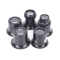 【hot】∈℡  5X 10X 15X 20X  Jeweler Magnifier Monocular Magnifying Glass Loupe Len Repair