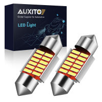 AUXITO 2ชิ้นพู่ห้อย31มิลลิเมตรหลอดไฟ Led C5W 31มิลลิเมตร36มิลลิเมตรสว่างมากสำหรับแผนที่โดมป้ายทะเบียนรถโคมไฟไฟอ่านหนังสือ