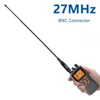 AREE 27Mhz เสาอากาศขั้วต่อ BNC 42CM เสาอากาศเครื่องจับที่รับส่งวิทยุสำหรับ Cobra Midland Unytone CB วิทยุพกพา