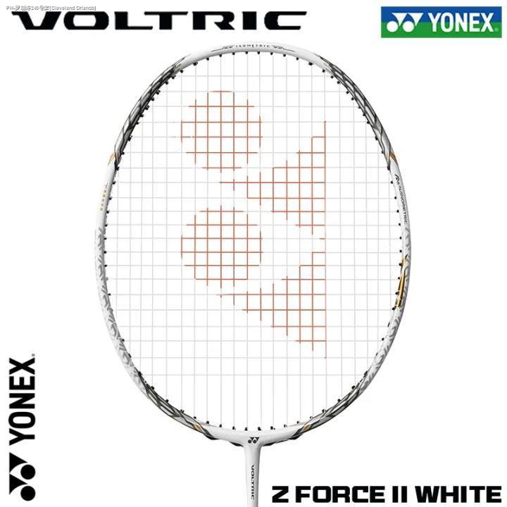 YONEX VOLTRIC Z FORCE II WHITE Badminton Racket Full Carbon Single
