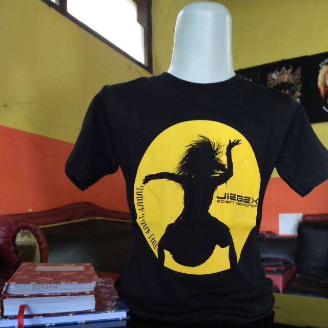KAOS SABLON ANAK LAKI LENGAN PENDEK GAMBAR BUJANG GANONG SILUET / KAOS