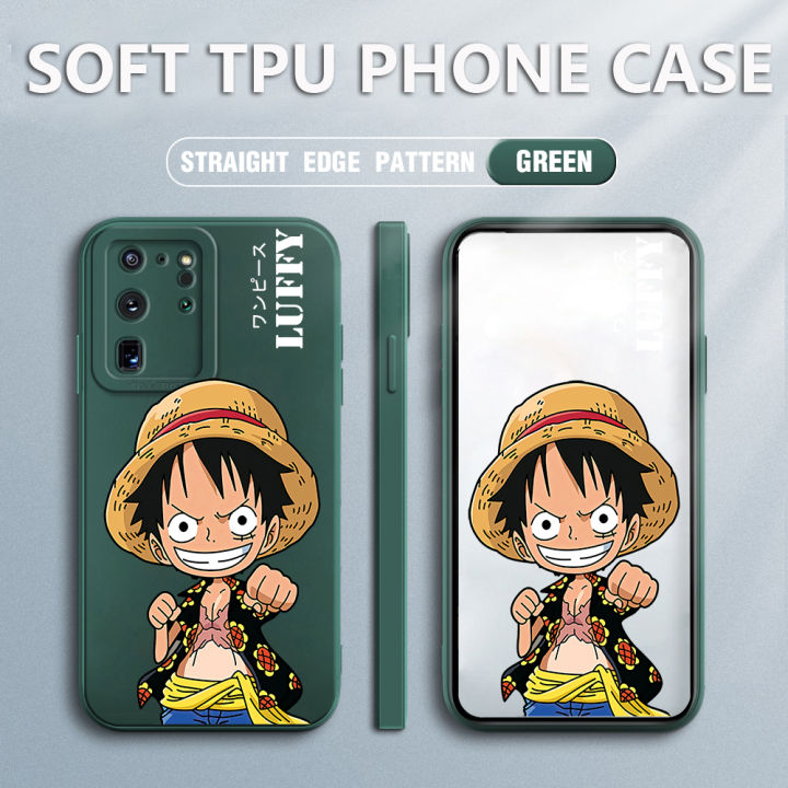 เคสโทรศัพท์-เคส-samsung-s20-ultra-case-luffy-สแควร์ซอฟต์ซิลิคอนฟูลเฮาส์-ป้องกันการกระแทก-ฝาหลังยางกันกระแทก-สำหรับเด็กชายเด็กหญิง