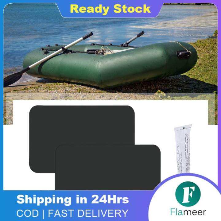 Flameer Inflatable Boat Repair Kit Kayak PVC Repair Patches for Rubber