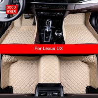 เสื่อปูพื้นอุปกรณ์ตกแต่งรถยนต์ Ux250h รถสำหรับ Lexus UX UX200พรมเช็ดเท้า