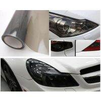 CAR LIGHT FILM 40X100CM ฟิล์มติดไฟหน้า ฟิล์มติดไฟหน้ารถยนต์ ฟิล์มดำติกรถ  ฟิล์มติดโคมไฟหน้ารถยนต์ ฟิล์มติดไฟท้าย สีดำชา