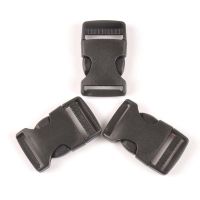 【cw】 4pcs 52x31mm Plastic Contoured Side Release Black Buckles Clasps For Paracord Bracelet Backpacks Clothes Bag Decor CP2140