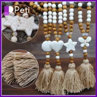 เครื่องประดับ PETI สร้อยคอเสื้อลูกปัดไม้สไตล์โบฮีเมียนจี้ห้อยคอสร้อยคอเครื่องประดับแฟชั่นสร้อยคอสำหรับผู้หญิง