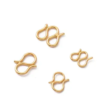 Gold Color Sailor Clasps Connector Fit Charm Bracelets End Clasps