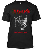 New FashionLimited NWT Blasphemy Fallen Angel of Doom Canadian Black Metal T-Shirt S-4XL 2023