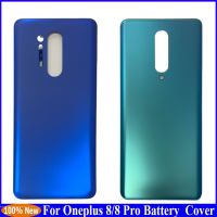 ใหม่สำหรับฝาหลังปิดโทรศัพท์หลัง Oneplus 8 Pro สำหรับ1+ 8 8 Pro แบตเตอรี่สำรองหลังหน้าจอโทรศัพท์เคสสำหรับ One Plus 8หลัง