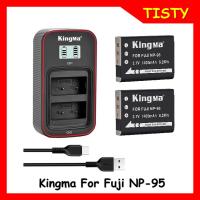 KingMa Fuji NP-95 (1400mAh) Rechargeable Camera Battery for Fujifilm X70 X100 X30 X-S1