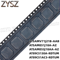 1PCS  TQFP64-ATSAMV71J21B-AAB ATSAME51J18A-AZ ATSAME53J18AA-AZ AT89C5130A-RDTUM AT89C51AC3-RDTUM Electronic components