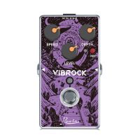 Rowin RE-02 VIBROCK Guitar Effect Pedal True Bypass Mini Design Full Metal Shell For Electric Guitars Projector Mounts