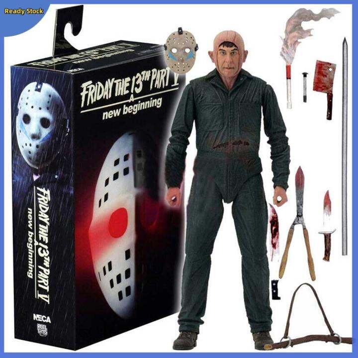 NECA Friday the 13th Jason Voorhees Ultimate Part 5 PVC Action Figure Toy  7 New