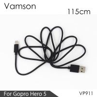 【Bestseller】 Vamson โอนซิงค์ข้อมูลสายเคเบิ้ล USB สำหรับ Hero 8 7 6 5สำหรับชาร์จ8สีดำ7 6 5อุปกรณ์เสริมกล้อง VP911