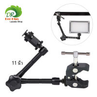 11 นิ้วอย่างชัดเจนแขนเมจิก + ซูเปอร์หนีบปูคีมคลิปสำหรับกล้อง DS 11 inch Articulating Magic Arm + Super Clamp Crab Plier Clip for Camera DS